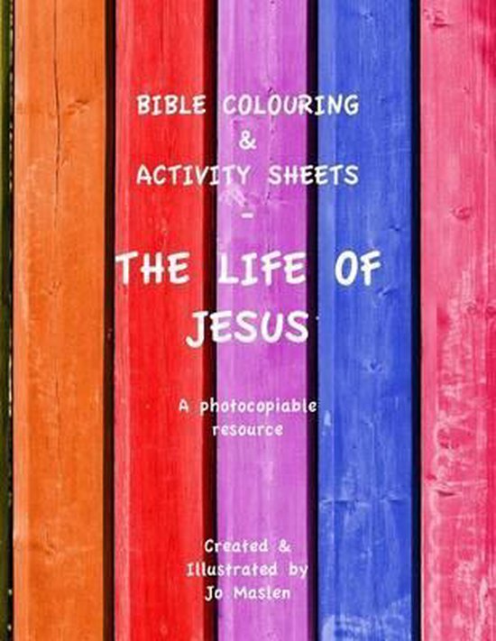 Bible Colouring & Activity Sheets - cover