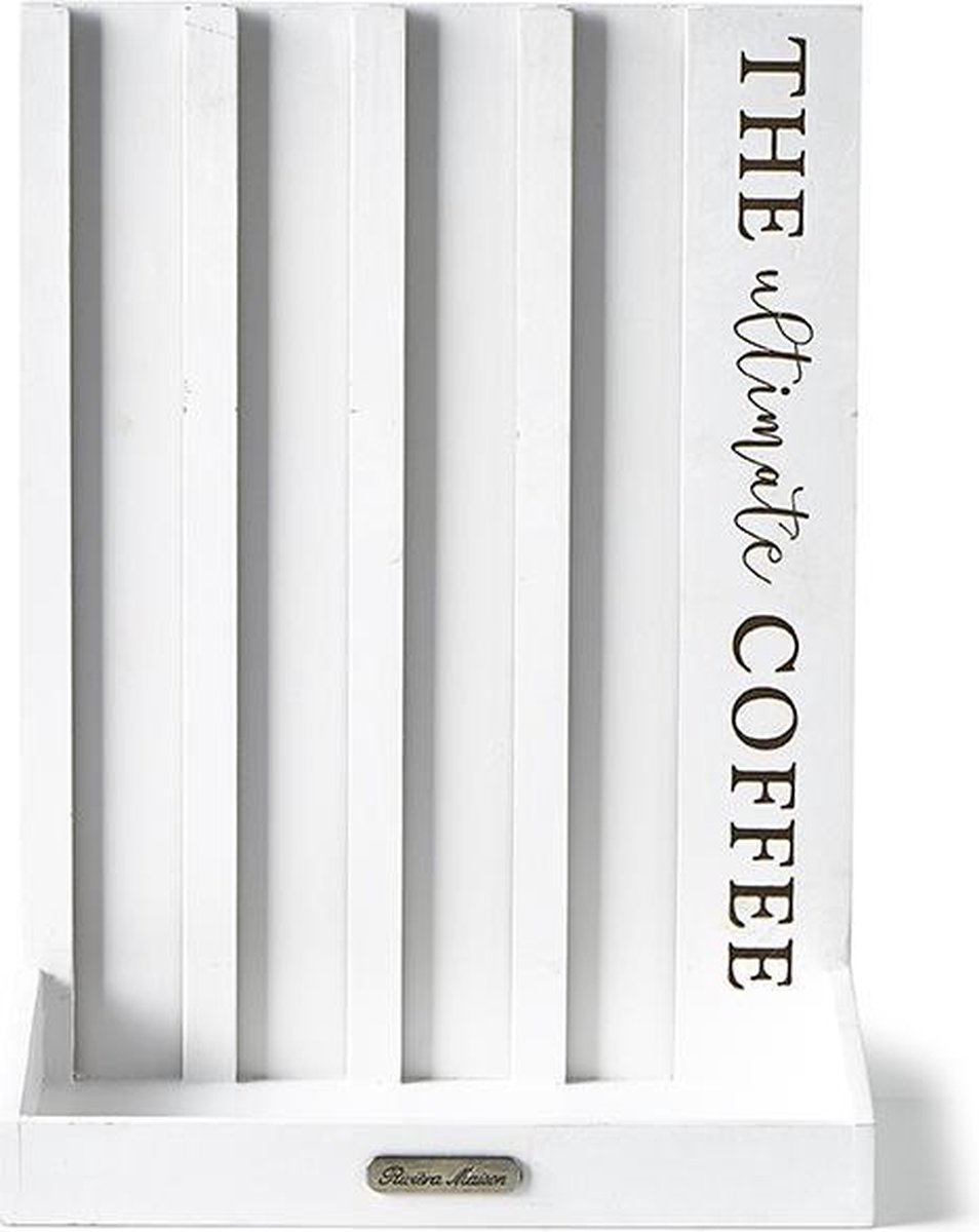 Riviera Maison The Ultimate Coffee Organiser- Thee & Koffie Box | bol.com