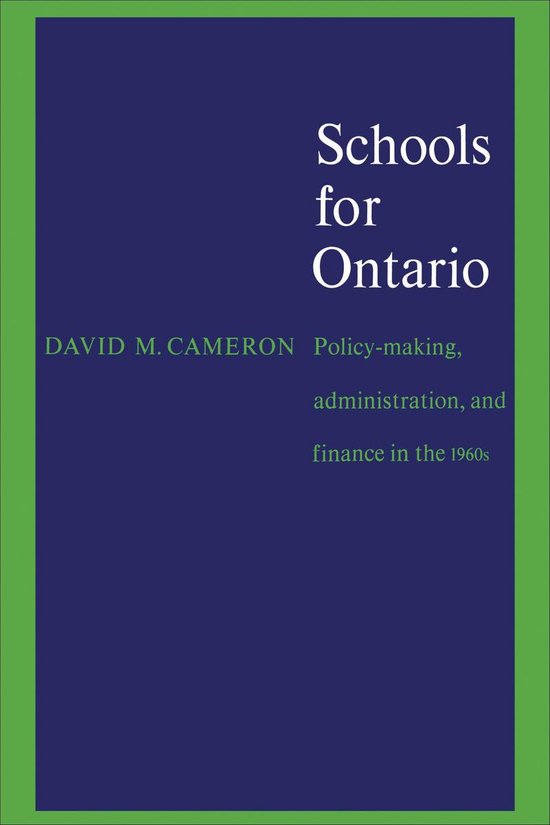 Heritage - Schools for Ontario - cover