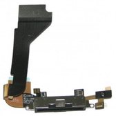 Laad Connector/Microfoon Flex Kabel - Telefoon Reparatie Onderdeel - Geschikt voor iPhone 4G - Zwart