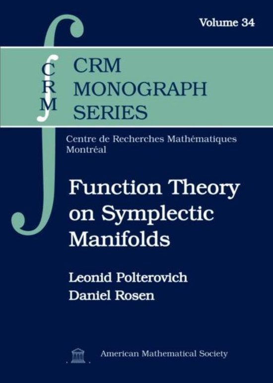 Function Theory on Symplectic Manifolds 9781470416935 Leonid