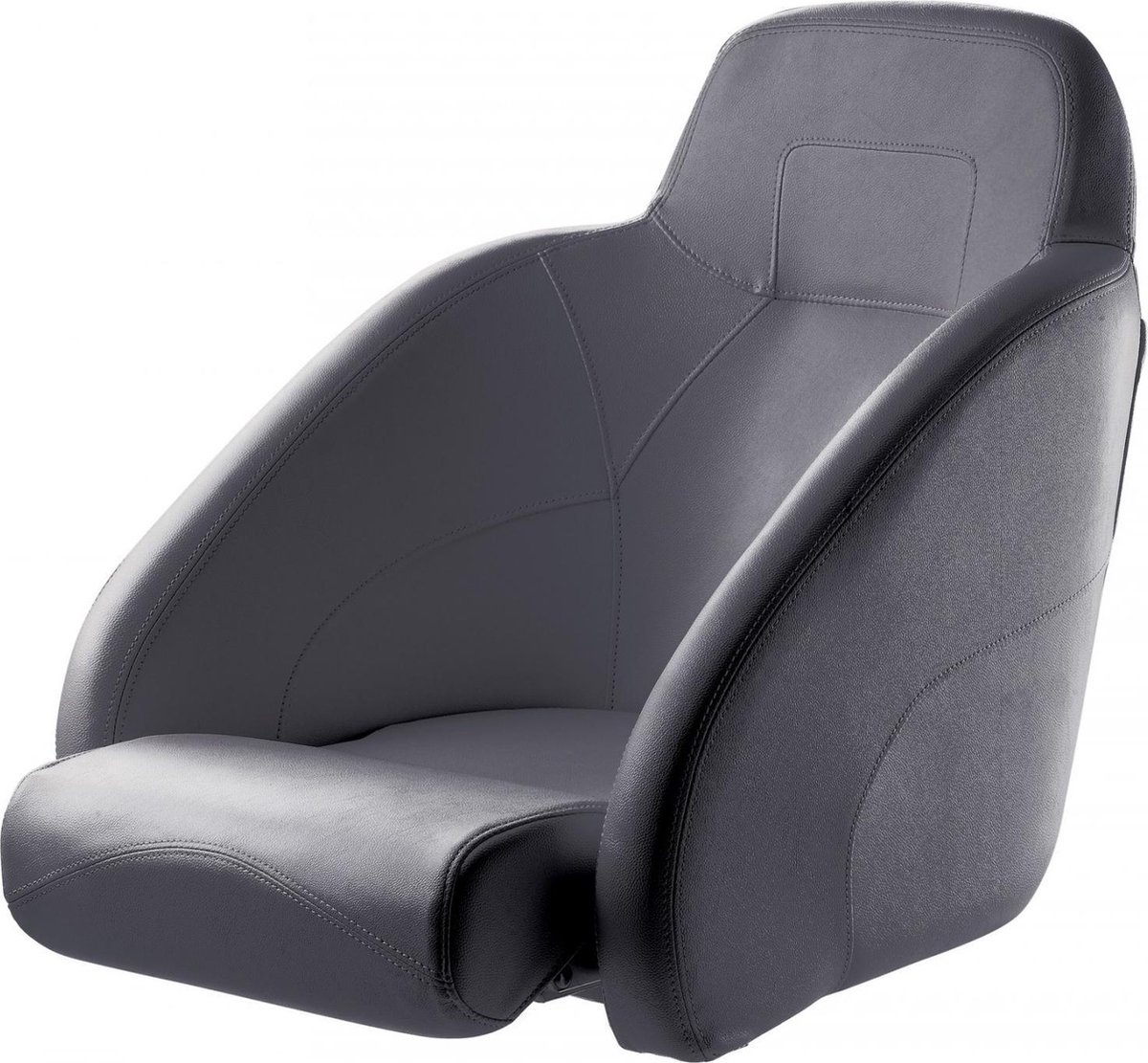 VETUS Queen donkerblauwe flip-up Bootstoel