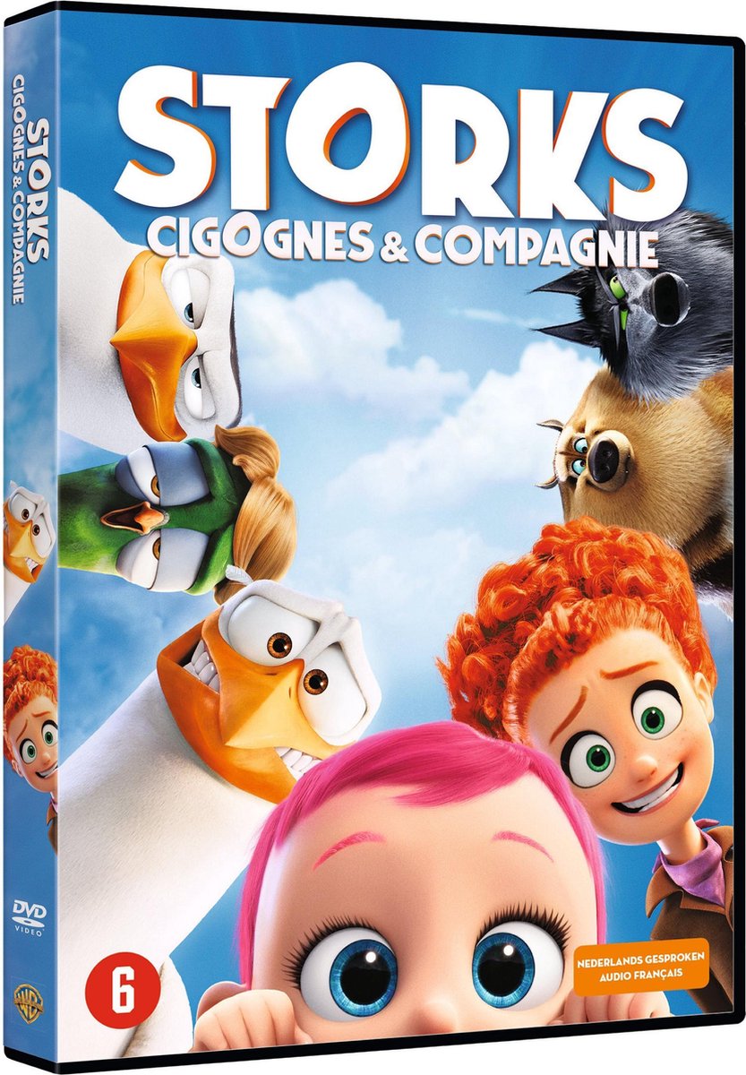 Cigognes et compagnie (DVD), Bérengère Krief,Florent Peyre,Issa Doumbia |  DVD | bol.com