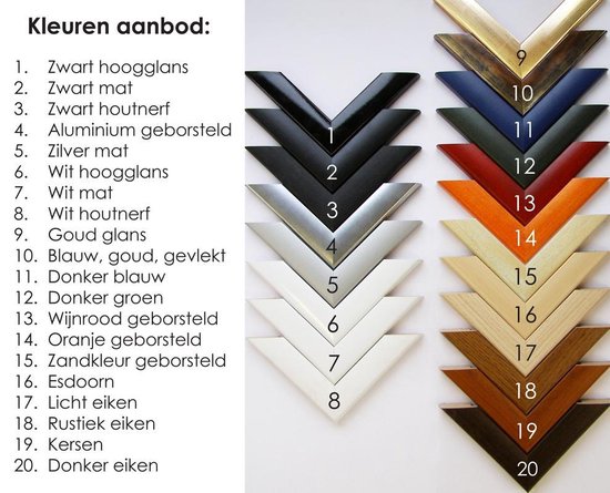 Homedecoration Colorado - Cadre photo - Format photo - 65 x 69 cm - Esdoorn