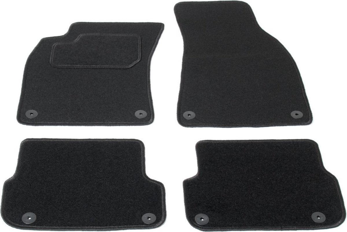Automatten voor Audi A6 C6 (2004-2011) - 4-delig - Naaldvilt