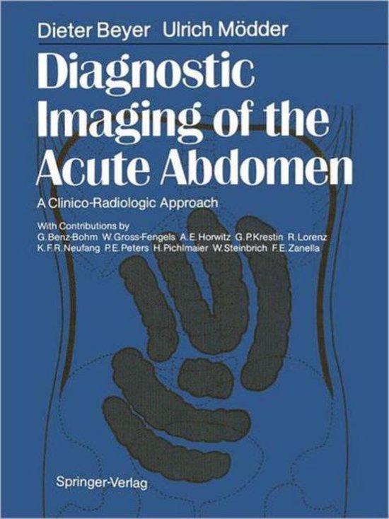 Diagnostic Imaging of the Acute Abdomen 9783642718861 Dieter Beyer