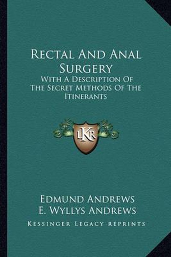 Rectal and Anal Surgery - cover