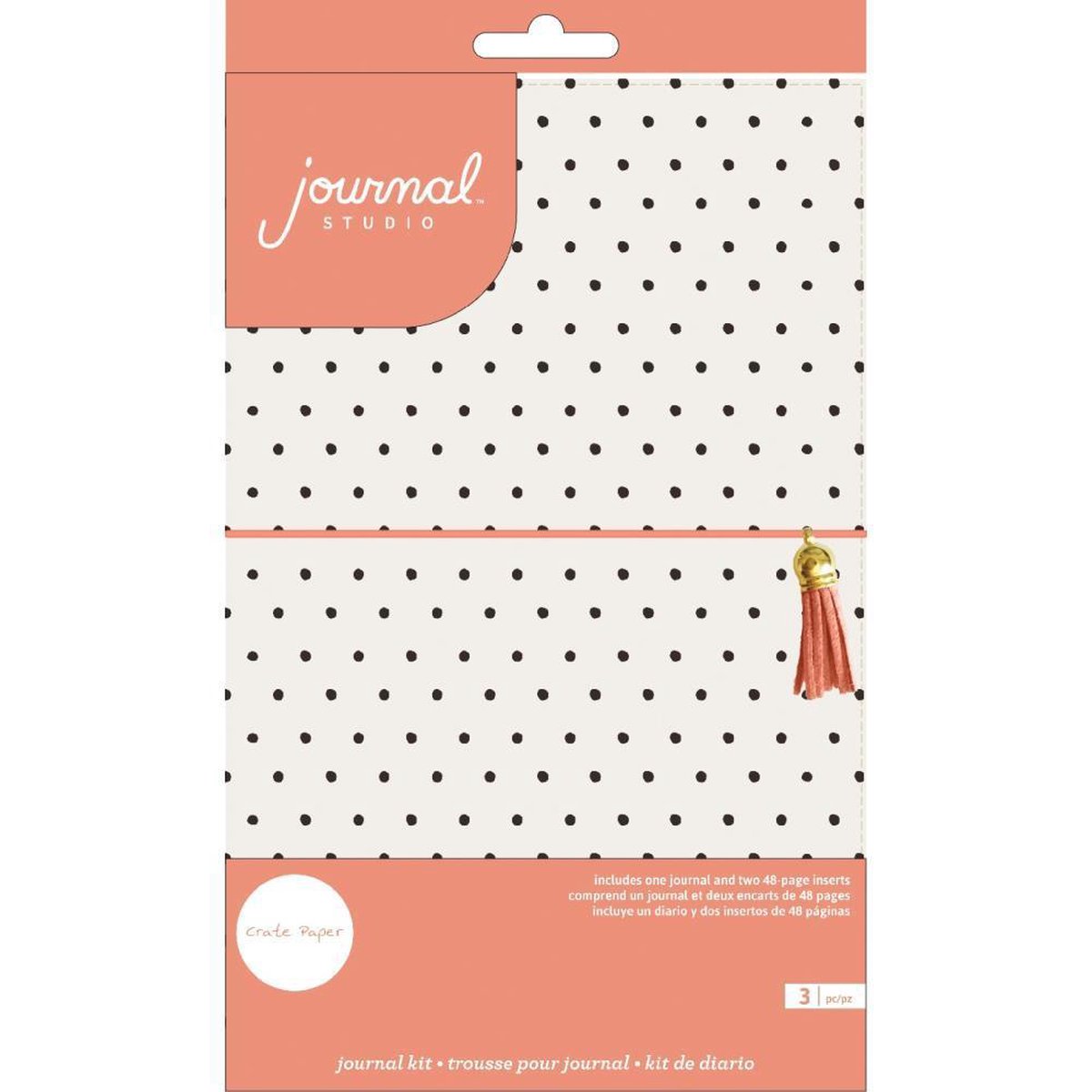 American Crafts - Journal Studio Kit - Bulletpoints - 48 Pagina's