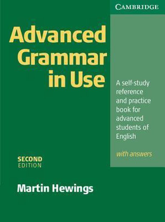 Advanced Grammar In Use With Answers - cover