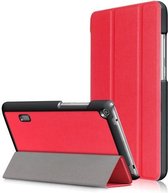Tri-Fold Book Case - Huawei MediaPad T3 7 Hoesje - Rood