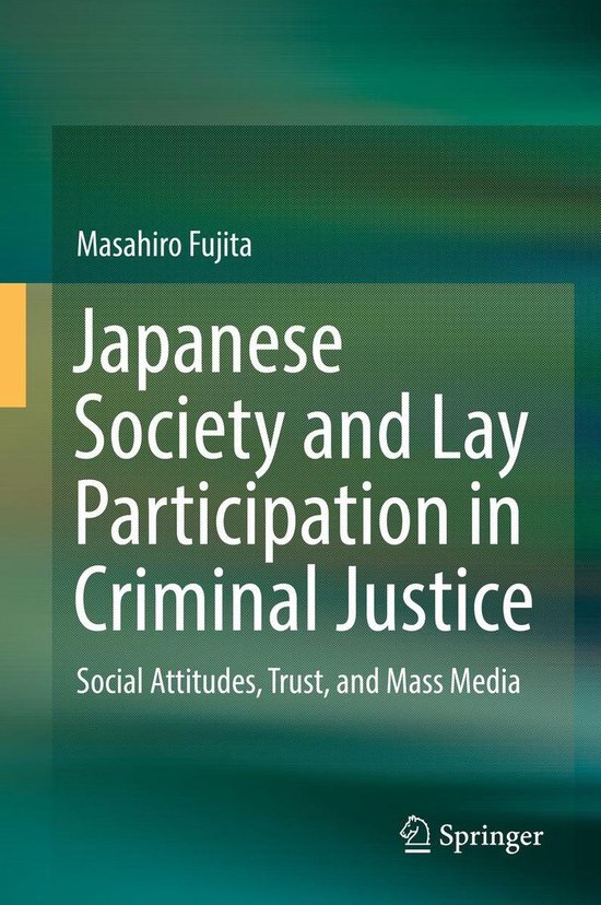 Law and Criminology (R0) - Japanese Society and Lay Particip ... - cover