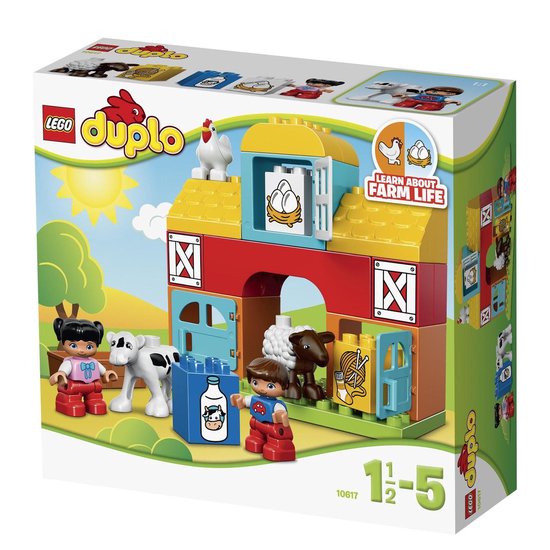 Ma première ferme 10617 | DUPLO® | Boutique LEGO® officielle FR