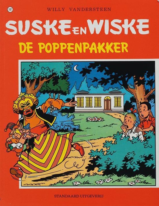 Cover van het boek 'Poppenpakker' van Willy Vandersteen
