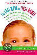 The Last Word on First Names