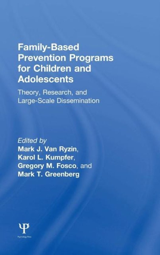 Family-based Prevention Programs for Children and Adolescent ... - cover