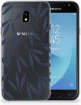 Samsung Galaxy J3 2017 TPU Case Leaves Blue