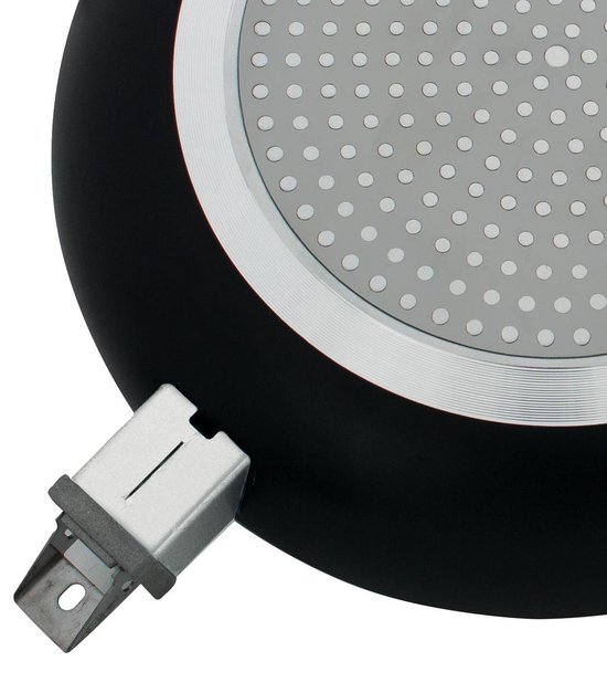 Eurotrail Wokpan Ø 24cm - Zwart van Merkloos — afbeelding 2