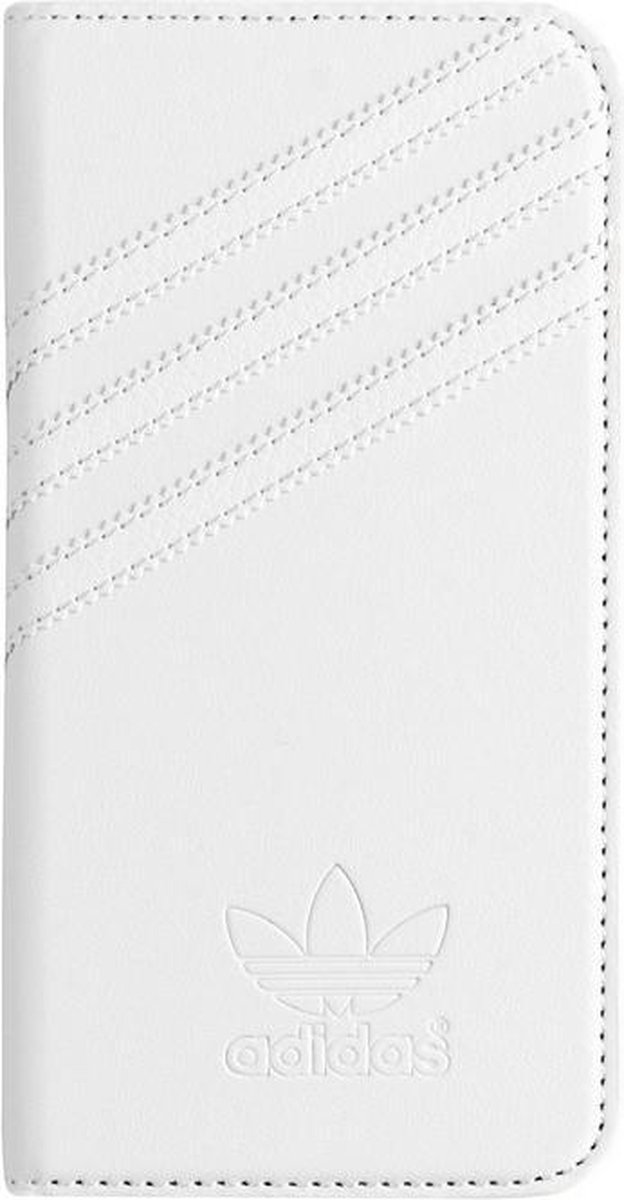 adidas Originals Basics Premium Booklet Case Wit/Wit voor iPhone 6