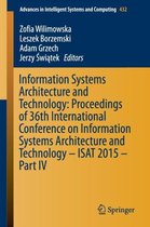 Information Systems Architecture and Technology