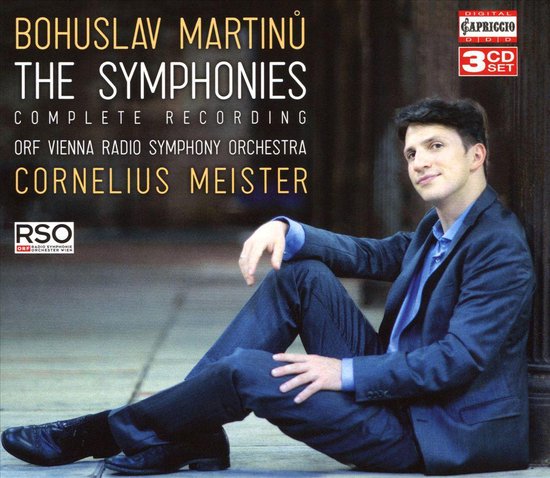 Bohuslav Martinů De Symfonieën Complete Opname, ORF Wenen Radio Symfonieorkest, Cornelius Meister. 3 CD set.