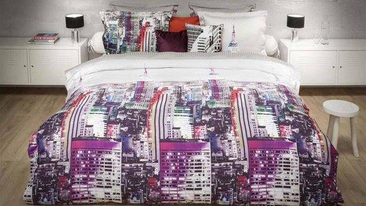 HNL Refined Heights Dekbedovertrek - Eenpersoons - 140x200/220 cm - Multi