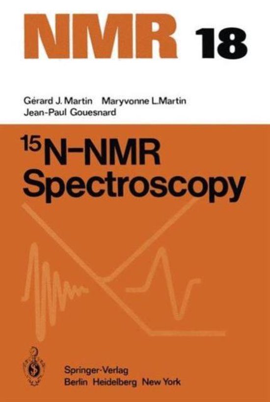 15nNMR Spectroscopy 9783540104599 G. J. Martin Boeken