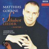 Schubert: Goethe Lieder / Goerne, Haefliger