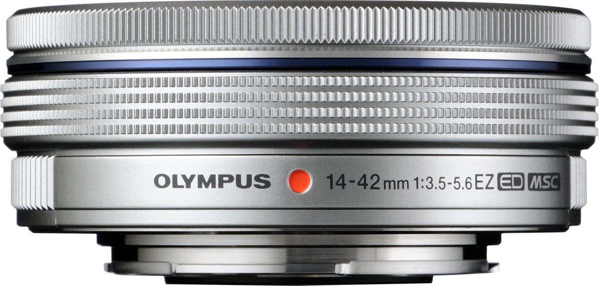 Olympus M.ZUIKO DIGITAL ED 14‑42mm 1:3.5‑5.6 EZ Zilver