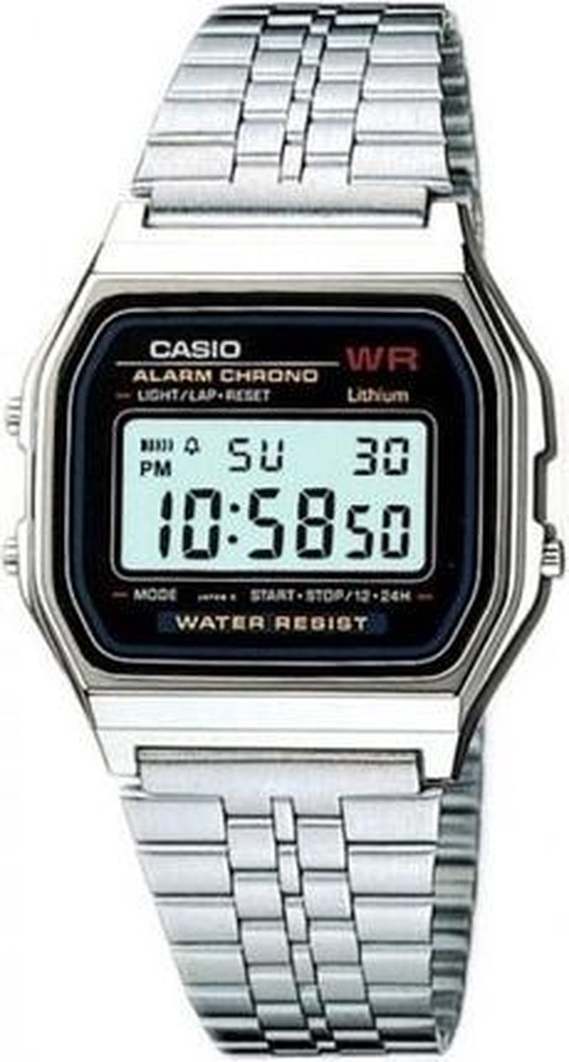Casio Retro Vintage unisex horloge A159W-1D