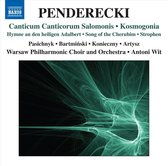 Olga Pasichnyk, Rafal Bartminski, Warsaw Philharmonic Orchestra, Antoni Wit - Penderecki: Canticum Canticorum Salomonis (CD)