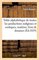 Sciences Sociales- Table Alphabétique de Toutes Les Productions Indigènes Et Exotiques Qui, Dans Leur État de Nature