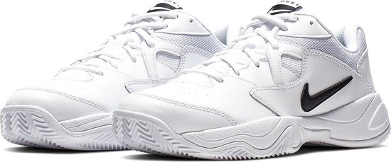 Nike Court Lite 2 Clay Sportschoenen - Maat 39 - Mannen - wit/zwart |  bol.com