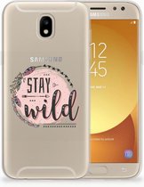 Geschikt voor Samsung Galaxy J5 2017 Uniek TPU Hoesje Boho Stay Wild