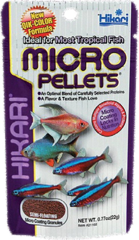 Hikari Micro Pellets - Vissenvoer - 80 g
