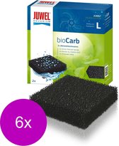 Juwel Biocarb L Standaard - Filtermateriaal - 6 x 12.5x12.5x2.5 cm Standaard