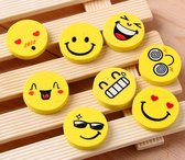 4 stuks Emoji gummen