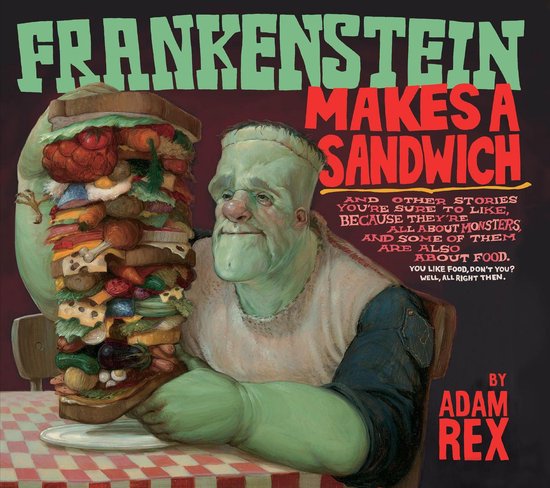 Frankenstein Makes a Sandwich - cover