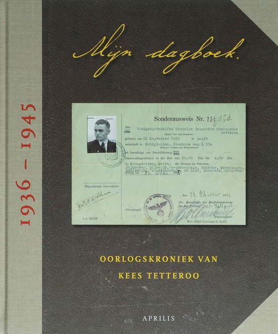 Cover van het boek 'Mijn dagboek' van K. Tetteroo