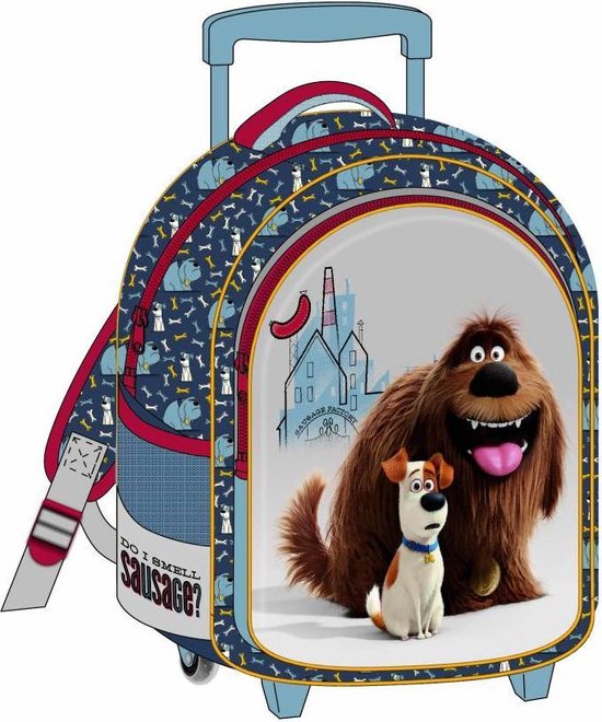 The Secret Life of Pets Sausage Factory Trolley rugzak 43 cm