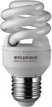 Sylvania E27 12 Watt MINI-LYNX Spiro Spaarlamp 630 lumen, 220-240V