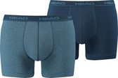 Head basic - Sportonderbroek - Onderbroek - Boxershort - Heren - Licht en Donkerblauw - 2 Pack - Maat S