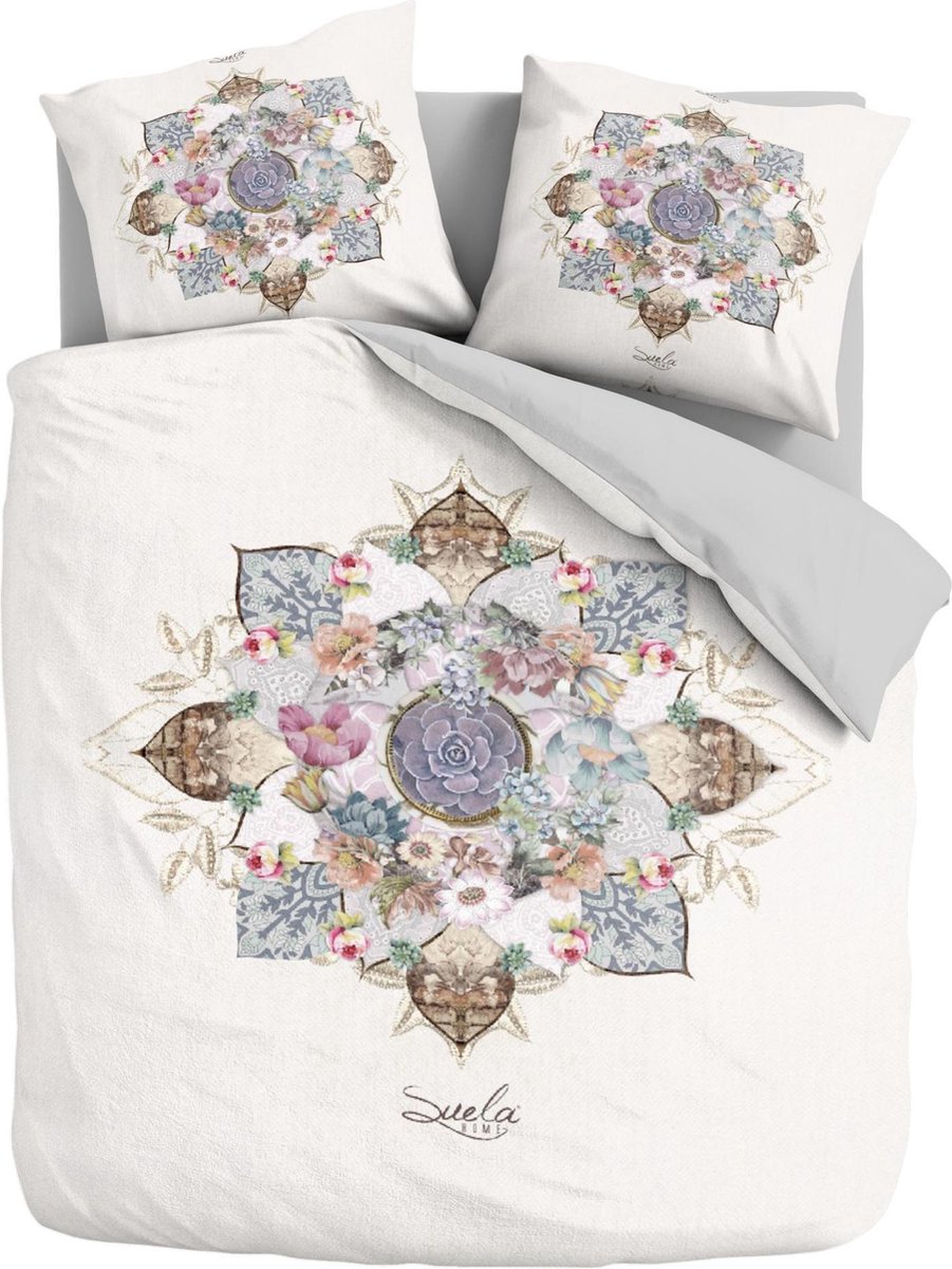 Suela Home Romee - dekbedovertrek - tweepersoons - 200 x 200/220 - Multi