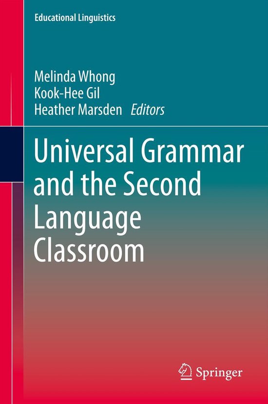 Education (R0) - Universal Grammar and the Second Language C ... - cover