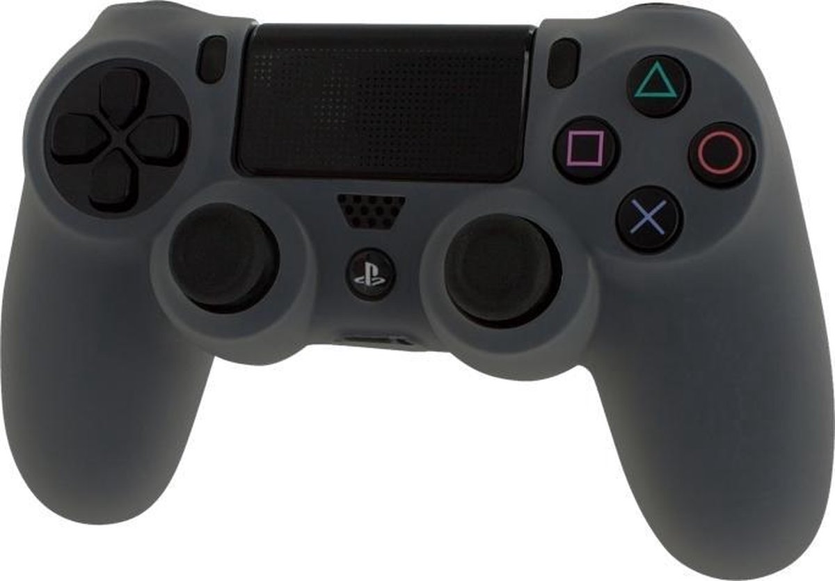 Gioteck - Smoke Grey Silicone Skin voor PS4