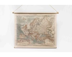 Wandkaart 'Europa' 90x70cm