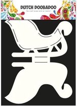 Dutch Doobadoo Dutch Card Art stencil kerstslee A4 2x 11.5x19 centimeter  470.713.506