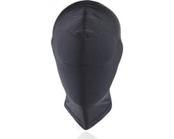 Banoch - Mask Full Black - Spandex Masker - BDSM - Zwart