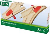 BRIO Mechanische spoorwissels - 33344