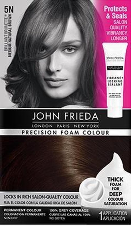 Arena trog industrie JOHN FRIEDA 5N Brilliant Brunette Medium Natural Brown Bruin haarkleuring |  bol.com