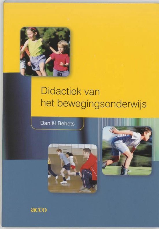 Didactiek van het bewegingsonderwijs - cover
